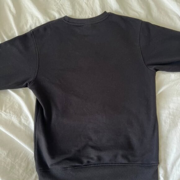 Mens Black Por Vida Rooster Mezcal Mexican Crewneck Sweater - Picture 2 of 3